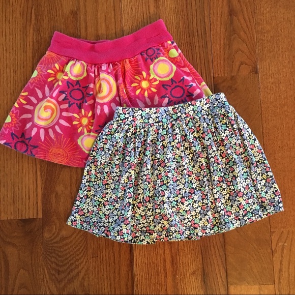 Carter/'s Toddler Girls Skorts Blue and White Striped Sizes 2T and 4T NWT